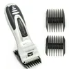 Wholesale-1set Silver Hair Clipper Men Electric Body Groomer Hair Removal Shaver Beard Trimmer Razor for Travel YKS