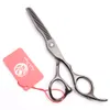 Z1011 6quot 175cm 440C Purple Dragon Black High Quality Professional Human Hair Scissors Cutting Thinning Shears Barbers039