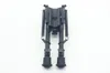 6-9 Inch Harris Style Tactical Bipod 5 Levels Adjustable Spring Extending Legs Picatinny Rail Adapter