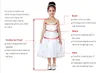 2022 Pink Two Pieces spetskulklänning Flower Girl Dresses 3/4 långärmad vintage barn tävlingsklänningar vackra