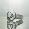 Bol à bulles mâles de 18 mm en verre bol mâle accessoires de fumer bols de haute qualité pour les bong de bécher des bangs givieux en verre en verre