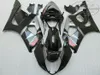 Pièces de moto ABS pour SUZUKI GSXR 1000 K3 k4 2003 2004 kit de carénage GSXR1000 03 04 ensemble de carénages noir brillant BP46