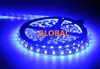 Svart PCB 5M 5050 RGB LED-lampor 300 LED 60LED / M SMD Vattentät IP65 DC 12V Flexibel ljusremsa Varm / kall vit röd grön blå