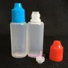 eJuice e液体用のチャイルドプルーフキャップ付き20ml PEプラスチックドロッパーボトル