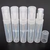 Darmowa Wysyłka 50 sztuk / partia 3ml Plastic Spray Bottle Refillable Mist Drogeer Bottle PP Perfume Atomizer