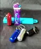 Mini bouteilles de rangement en aluminium coloré, boucle de ceinture pour un transport facile, couleur aléatoire, livraison gratuite
