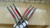 12 PK archery hunting 18 inch crossbow bolts pure carbon bolts with field point red and white arrow vane free shipping