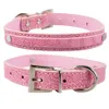 Gator Skin Customized Leather Dog Collars Personalized Pet Collar For 10 mm Letters and Charm8586504