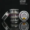 Ni 200 Nickel Wire Ni200 مقاومة تسخين السلك فتيل 30 قدمًا AWG 22 24 28 28 30 32 Gauge for RDA Nichrome 80 DHL