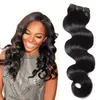 8A 3pcslot Peruvian hair colored human hair weft weave Body wave hair extensions by DHL4098733