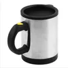 Grossist-1pcs automatisk vanlig blandning kaffekopp muggar drickware lazy självsträngande rånar knapp hög kvalitet pressning