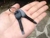 Multifunktionell Ficka Små Verktyg Keychain Outdoor Edc Gear Keychains With Slotted Phillips Head Mini Skruvmejsel Set med nyckelringar