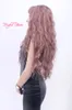 26inch ombre цвета длинный парик объемная волна парики из синтетических волос для девочек светлые волосы для женщин полезные волосы лучшее качество рождественские шапки парики