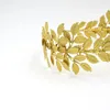 Gold Olive Leaves Tiaras For Brides Handmade Bridal Headband Hair Pieces Unique Bridal Headpiece Bridal Hair Accessories Floral Cr1449539