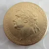 1823 EF 영국 George IV IIII 골드 전체 주권 동전 진흥 저렴한 공장 가격 멋진 홈 액세서리 동전