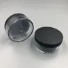 50G 50ml Plastic Empty Powder Puff Case Face Powder Blusher Makeup Cosmetic Jars Containers With Sifter Lids