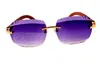 Farbgravurlinse, modisches Design, hochwertige Sonnenbrille 8300765 quadratische Sonnenbrille aus reiner natürlicher Birke, Größe: 56-18-135 mm