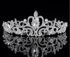 Birdal Crowns Nya Headbands Hair Bands Headpieces Bridal Bröllop Smycken Tillbehör Silverkristaller Rhinestone Pearls HT06