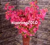 Silk Bougainvillea 120cm/47.24 "長さの人工花Bougainvilleasspecabilis Willtersweet Plum Blossom for Wedding Flower