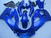 ABS Full Fearing Kit dla Suzuki GSXR600 GSXR750 1996 1997 1998 1999 2000 GSXR 600 750 96-00 Bright Blue Czarne plastikowe wróżki GB28