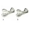 NIEUWE 925 Sterling Silver Sets Hanger Borgtocht Voor Charm 12mm 14mm 16mm Sieraden Fittingen Montages Connectors voor Stenen Jade 10pcs / Party YK-0095