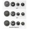 15/17/20/30 / 25mm 4in um Snap Botões Fixadores Pres prong Stud rebite de metal do vintage para Artesanato Presente handmade DIY bolsa carteira de Costura