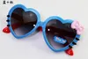 Belles lunettes de soleil pour enfants en forme de coeur avec nœud papillon Lunettes d'été pour bébés Garçons Filles Enfants Lunettes de soleil de dessin animé Nuances Pare-soleil pliant Gl2020212