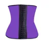 S-3XL Kvinnor Latex Gummi Midja Trainer Korsett Midja Utbildning Bälte Kim Waist Training Belt Underbust Corset Body Shaper Shapewear