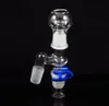 adaptateur de bong en verre plate-forme pétrolière avec clip en plastique joint femelle ou mâle 14,5 mm ou 18,8 mm