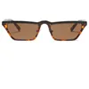 Moda piccoli occhiali da sole quadrati donne marchio di moda lenti grigie occhiali da sole signore doppi colori Oculos uomo tonalità occhiali unisex UV400 L104