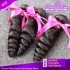 Trames 100 faisceaux de cheveux malaisiens 3pcs / lot remy cheveux humains tissage non transformés ondulés vague lâche couleur naturelle extension de cheveux teintables greatrem