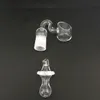 Set di hot rod al quarzo con narghilè in vetro con tappo per l'acqua in carbonio Tubi con connettore femmina e maschio da 14 mm impianto di perforazione del pozzo petrolifero