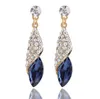blue drop earrings for wedding