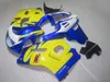 Kit completo de carenagem ABS para SUZUKI GSXR600 GSXR750 1996 1997 1998 1999 2000 GSXR 600 750 96-00 carenagem de plástico amarelo azul preto GB25