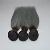 ombre brazilian hair bundles 3pcs lot t1b gray straight wave hair weft 100 virgin human hair weave price