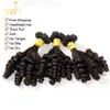 Extensões de cabelo de tia Funmi Bouny Romance Ovo Curls de Primavera Grau 7a Virgem Virgem Não Probedida Malásia Tecido Humano Curly Curly Human 344598640