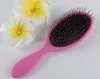 Mokry suchy szczotka do włosów Oryginalny Detangler Hair Brush Grzebień do masażu z poduszkami Combs do mokrych włosów Szczotka prysznicowa 9717