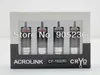 Acrolink CF-102 (R) ألياف الكربون المكونات الروديوم مطلي RCA لربط كابل هاي فاي موصل x4