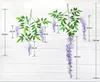 Artificial Silk Flower Wisteria Vine Rattan Wedding Decorations Garden and Home Flower Decorations Festival Birthday Flowers Wedding Supply