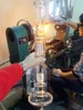 Nuovi caveshs piatti olio bong di vetro vaso di tubo d'acqua vaso percolatori percolatori fumatori pifferaio da 18 mm armi spessi 45 cm altezza