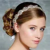 Vintage Bruiloft Bridal Crystal Rhinestone Parels Haaraccessoires Bloemen Stukken Pinnen Hoofdband Kralen Princess Tiara Sieraden Leveranciers HT10