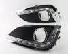 Super Bright White LED Daylight Running Lights Car Fog DRL LED Daytime Running Day Light for Hyundai IX35 2010-2013