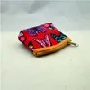 New Women039s Design Canvas Butterfly Printed Mini Coin Money Bag Purse Wallet 12pcslot 6717384