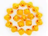 Spedizione gratuita Baby Bath Water Toy Toys Sounds Yellow Rubber Ducks Kids Bathe Children Swimming Beach Duck Ducks Regali