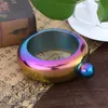 Bangle armband heup kolf draagbare ronde wijnfles 3,5 oz roestvrij staal wijnbangle whisky wodka alcohol drinkware voor