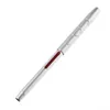 Wholesale-5pcs Professional Aluminum handle Lip brush cosmetic  brush diamond 5 color handle retractable lip brush