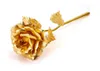 3 colori Pretty 24k oro rosa fioretto fiori gioielli per gli amanti delle donne San Valentino regali artigianali con scatola per regalo di compleanno madre