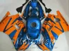 Carrosseriebacks voor Honda CBR 600 1991 - 1994 F2 Blue Orange Fairing Kit CBR600 91 92 93 94 MotoBike RP74