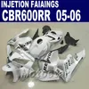 Gratis Anpassa injektion för Honda Fairing CBR 600 RR 2005 2006 CBR600RR 05 06 CBR 600RR Fairings Kit VJ8V