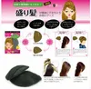 Hair Puff Magic Hairdressing Tool Princess Style Beauty Care Hair Heighten Device Bulkness Svamp Hår Maker Pad Black 2PCS / Lot HQS-G10264